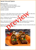 Halloween Cooking Activities and Printable Games-Digital Download