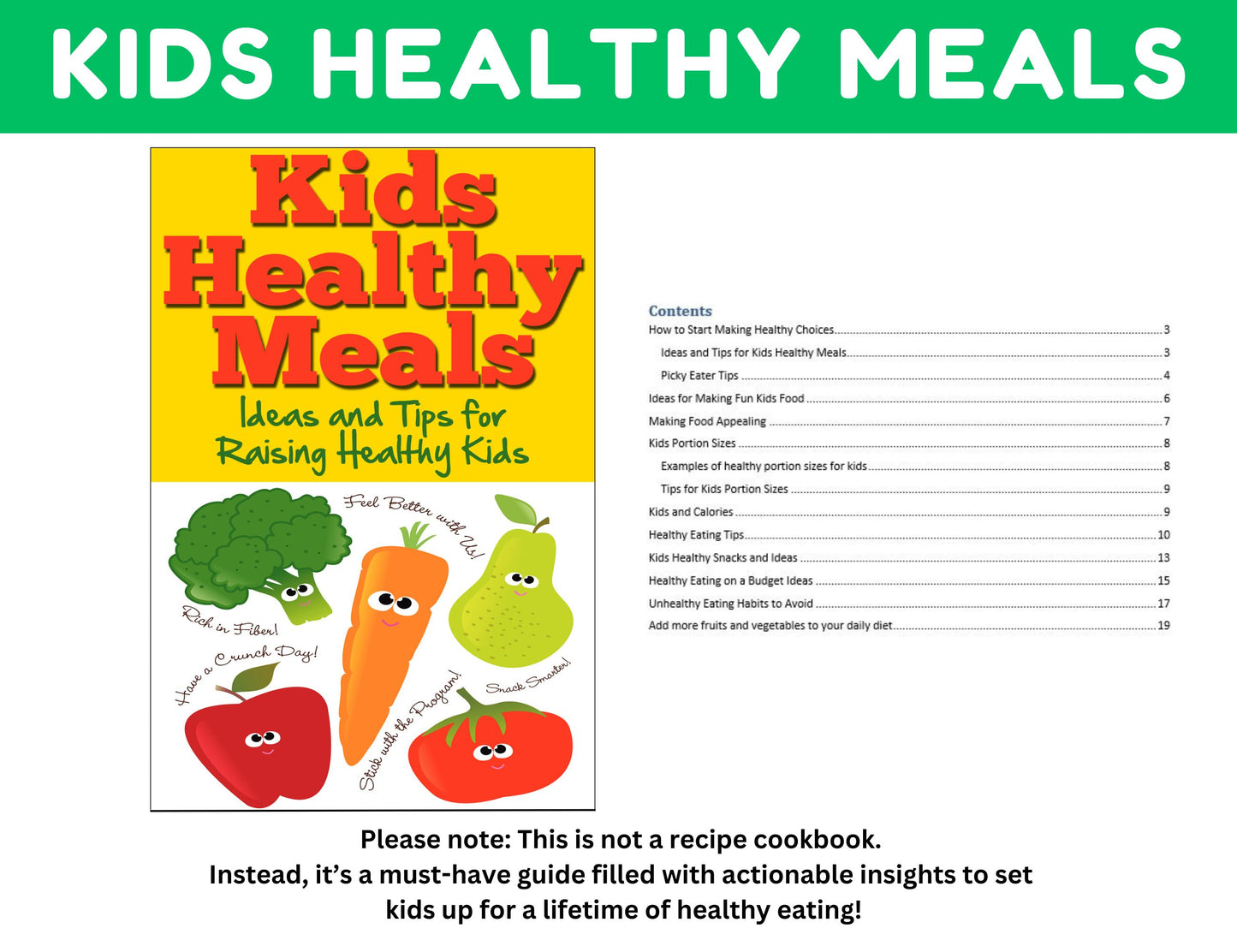 Creative Food Art Bundle - Finger Foods, Fun with Food Camp & Healthy Food Art-Digital Download