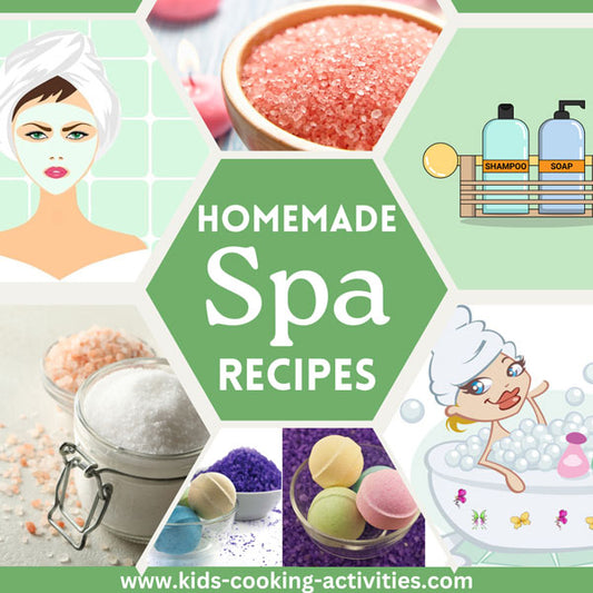 Kids’ Homemade Spa Party Workshops – 7+ Weeks of Fun & Creativity!-Digital Download