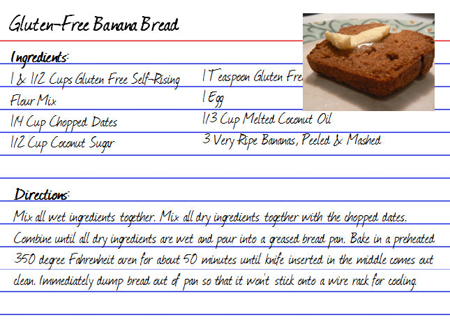 Gluten Free Guide and Recipe Book-Digital Download