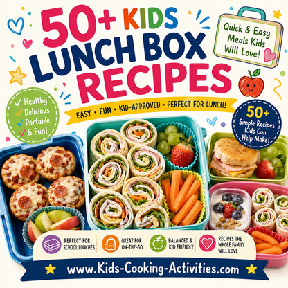 50+ Kids Lunch Box Recipes- Digital Download