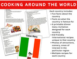 Cooking around the World Studies--Digital Download