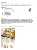 Preschool - Grade 1 Class Cooking Recipes and Ideas-Early Learning Cooking Activities-Digital Download
