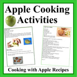 Apple Cooking Activities-Digital Download