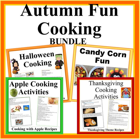 Autumn Fun Kids Cooking Bundle-Digital Download