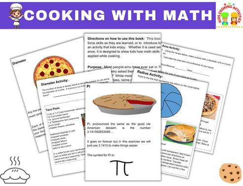 Cooking with Math- Middle School Math & Real-Life Cooking Activities-D ...