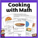 Cooking with Math- Middle School Math & Real-Life Cooking Activities-D ...
