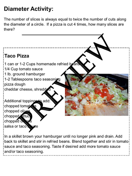 Cooking with Math- Middle School Math and Cooking Activities-Digital D ...