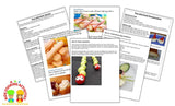 Creative Food Art Bundle - Finger Foods, Fun with Food Camp & Healthy Food Art-Digital Download