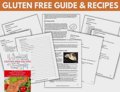 Gluten Free Guide and Recipe Book-Digital Download