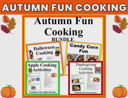 Autumn Fun Kids Cooking Bundle-Digital Download