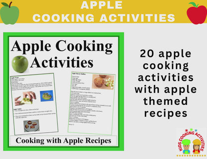 Apple Cooking Activities- Apple Themed Recipes-Digital Download