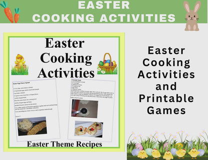 Easter Cooking Activities-Digital Download