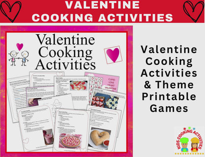 Valentine Cooking Activities-Digital Download