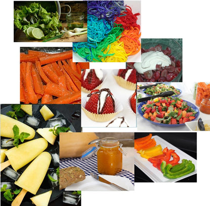 Cook and Eat the Rainbow Theme Cooking Unit & Fruit Vegetable Nutrition Chart- Digital Download