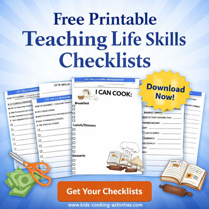 Teaching Life Skills Checklists and Resources-Digital Download