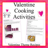 Valentine Cooking Activities-Digital Download