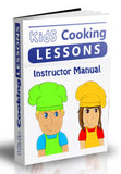 Kids Cooking Lessons Instructor Manual--Digital Download