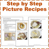 Lunch and Dinner Step by Step Photos Cookbook-Digital Download